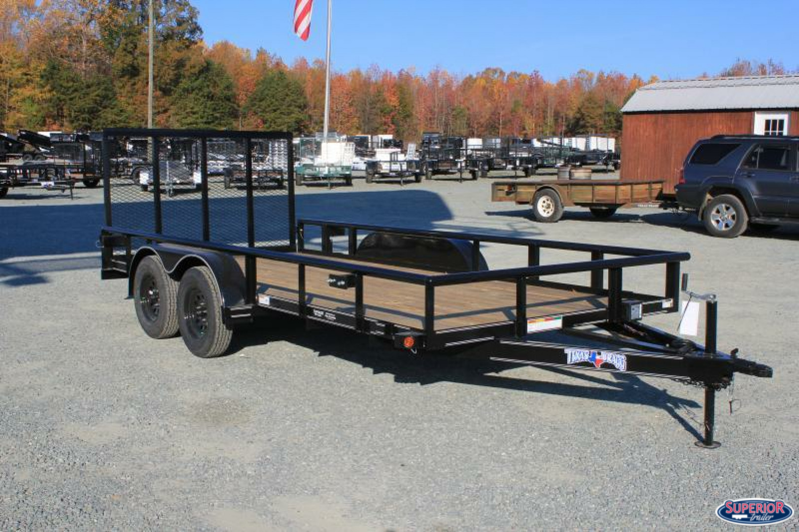 New 2025 TEXAS BRAGG TRAILERS 16P w/ Gate