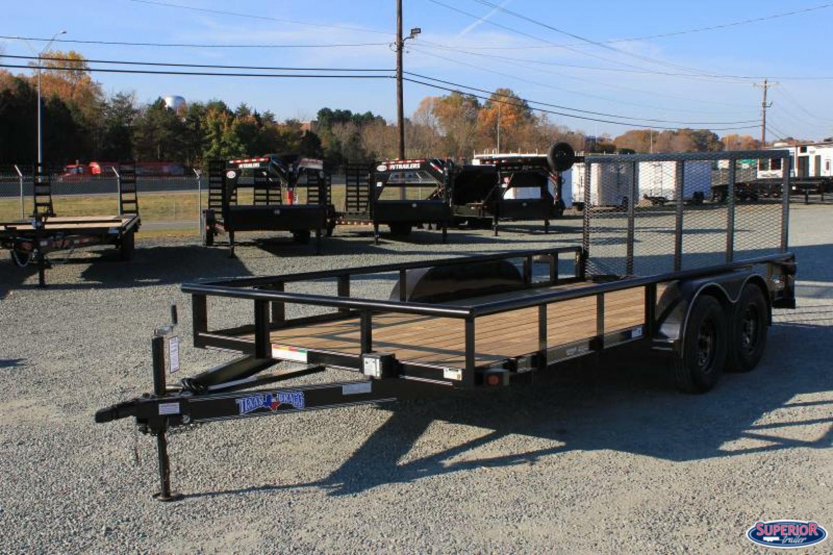 New 2025 TEXAS BRAGG TRAILERS 16P w/ Gate