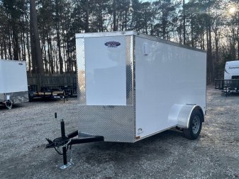 New 2025 ANVIL 5X10 Enclosed w/ Ramp, 6" Extra Height & Poly-Core Exterior