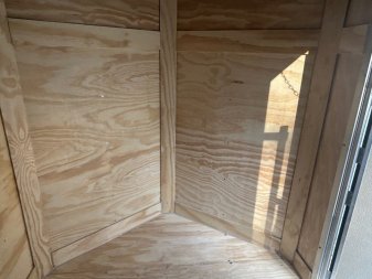 New 2025 ANVIL 5X10 Enclosed w/ Ramp, 6" Extra Height & Poly-Core Exterior