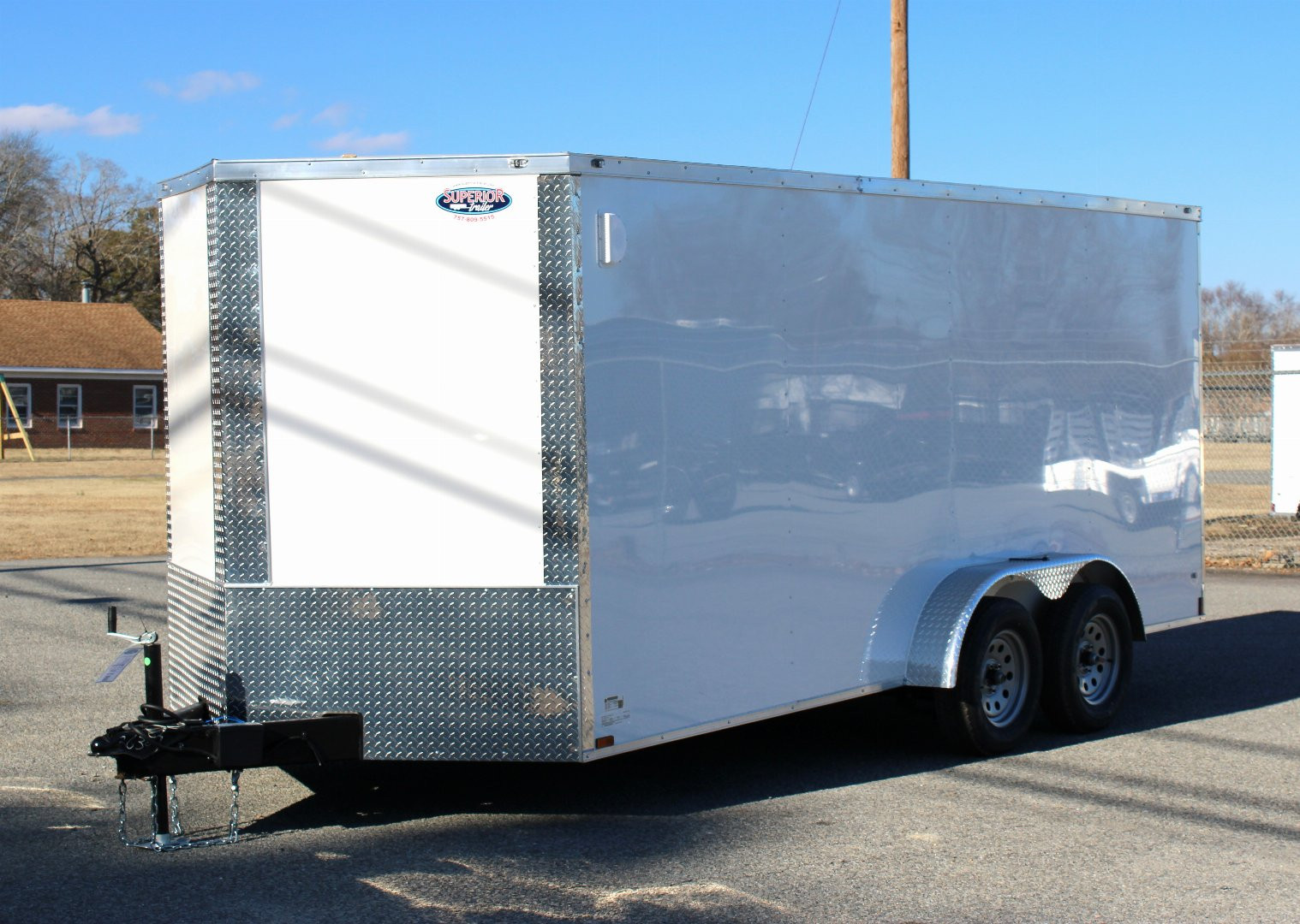 New 2025 ANVIL 7x16 7K w/ Ramp Cargo / Enclosed Trailer
