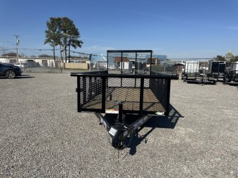 New 2025 TEXAS BRAGG TRAILERS 5x10P w/ 2ft Expanded Sides and Gate Utility Trailer