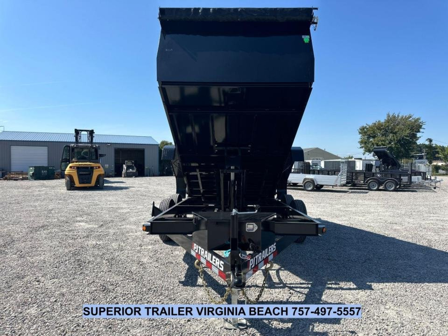 New 2025 PJ Trailers D7 7x14 14K w/ 4' Sides Dump Trailer HOT ITEM WHILE SUPPLIES LAST