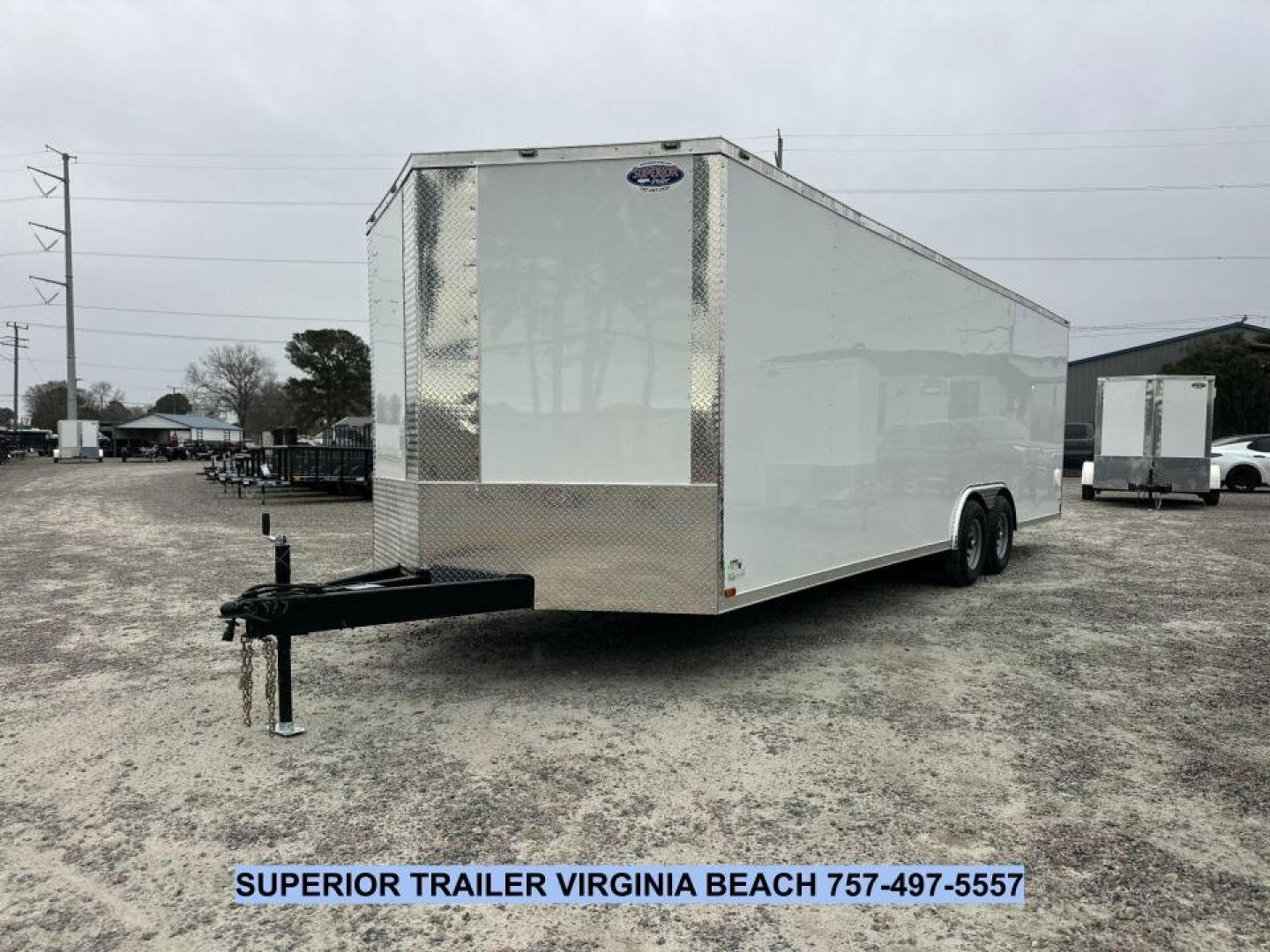 New 2025 ANVIL 8.5X24 10K Car / Racing Trailer