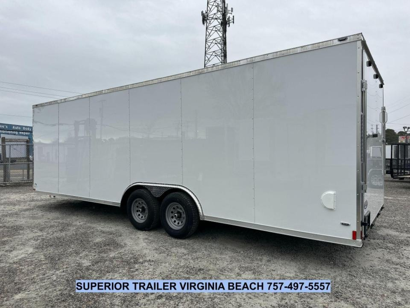 New 2025 ANVIL 8.5X24 10K Car / Racing Trailer