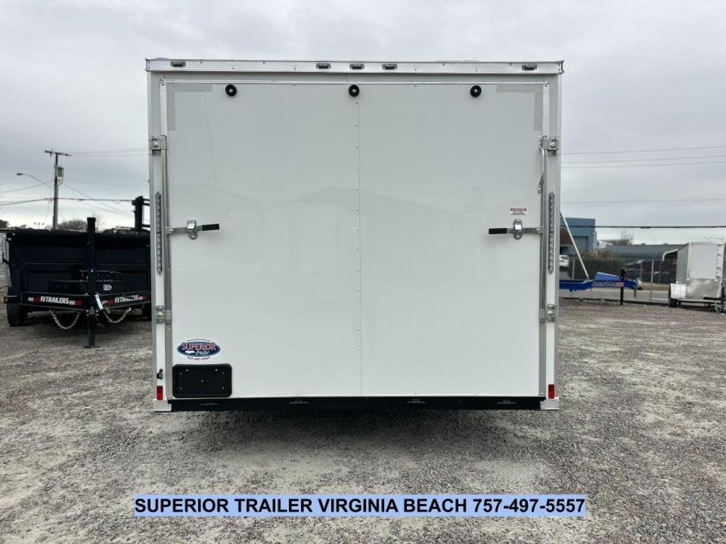 New 2025 ANVIL 8.5X24 10K Car / Racing Trailer