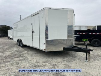 New 2025 ANVIL 8.5X24 10K Car / Racing Trailer