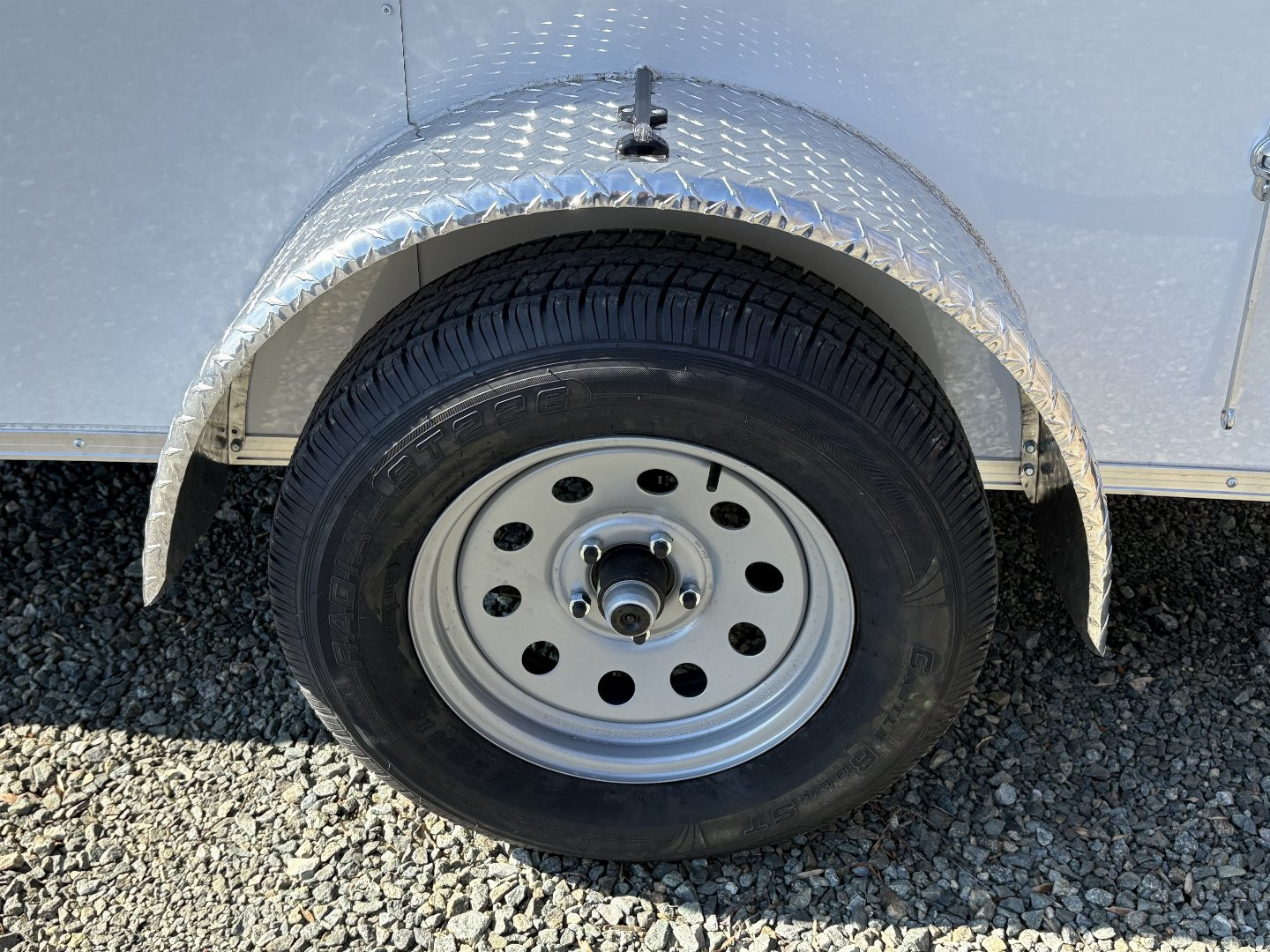 New 2025 ANVIL 5X8 Enclosed Trailer w/ Double Doors & Poly-Core Exterior