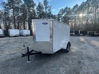 New 2025 ANVIL 5X8 Enclosed Trailer w/ Double Doors & Poly-Core Exterior