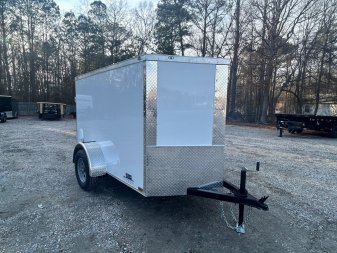 New 2025 ANVIL 5X8 Enclosed Trailer w/ Double Doors & Poly-Core Exterior