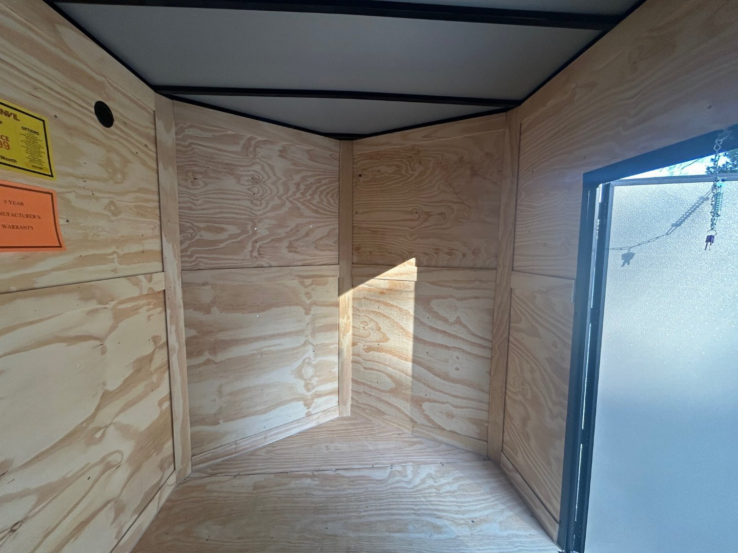 New 2025 ANVIL 7x14 7K Enclosed w/ Ramp Door & Black Out Package & Extra Height