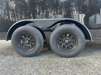 New 2025 ANVIL 7x14 7K Enclosed w/ Ramp Door & Black Out Package & Extra Height