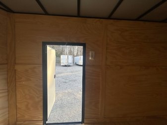 New 2025 ANVIL 7x14 7K Enclosed w/ Ramp Door & Black Out Package & Extra Height