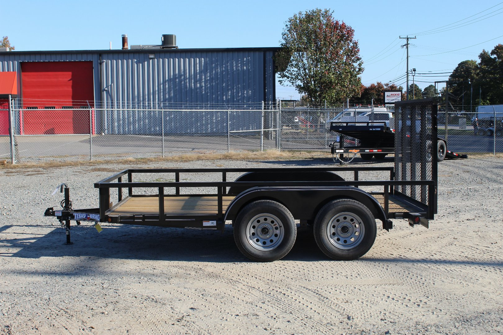 New 2025 TEXAS BRAGG TRAILERS 12LD 5K w/ Gate Utility Trailer