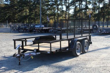 New 2025 TEXAS BRAGG TRAILERS 12LD 5K w/ Gate Utility Trailer