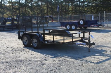 New 2025 TEXAS BRAGG TRAILERS 12LD 5K w/ Gate Utility Trailer