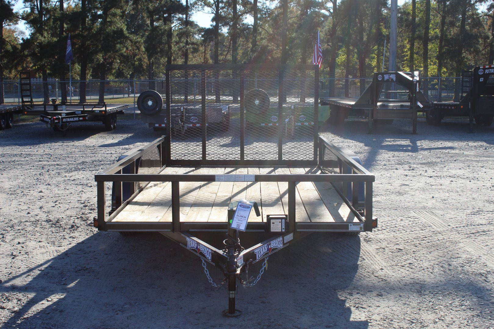 New 2025 TEXAS BRAGG TRAILERS 12LD 5K w/ Gate Utility Trailer