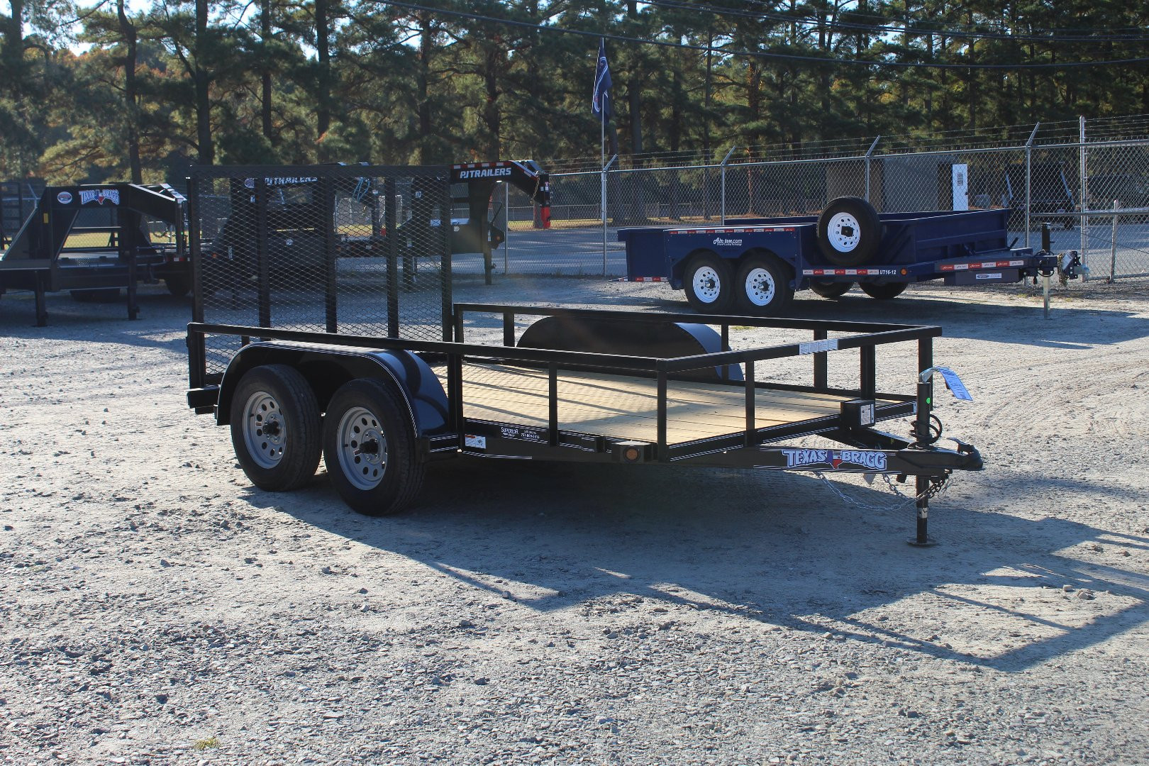 New 2025 TEXAS BRAGG TRAILERS 12LD 5K w/ Gate Utility Trailer