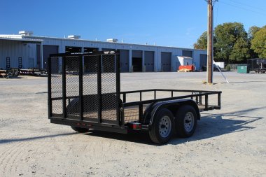 New 2025 TEXAS BRAGG TRAILERS 12LD 5K w/ Gate Utility Trailer