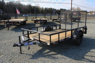 New 2025 TEXAS BRAGG TRAILERS 6x12P w/ Gate Utility Trailer