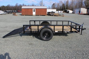 New 2025 TEXAS BRAGG TRAILERS 6x12P w/ Gate Utility Trailer