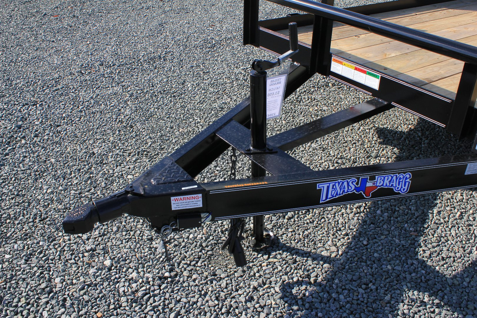 New 2025 TEXAS BRAGG TRAILERS 14 LCH Car / Racing Trailer w/ Welded D Rings