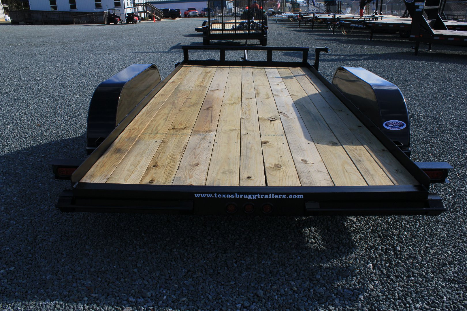 New 2025 TEXAS BRAGG TRAILERS 14 LCH Car / Racing Trailer w/ Welded D Rings