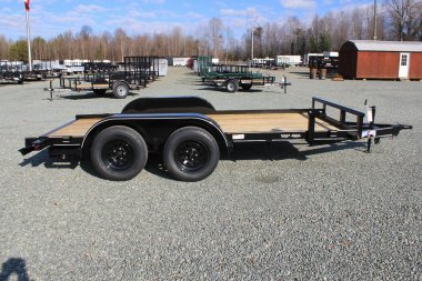 New 2025 TEXAS BRAGG TRAILERS 14 LCH Car / Racing Trailer w/ Welded D Rings