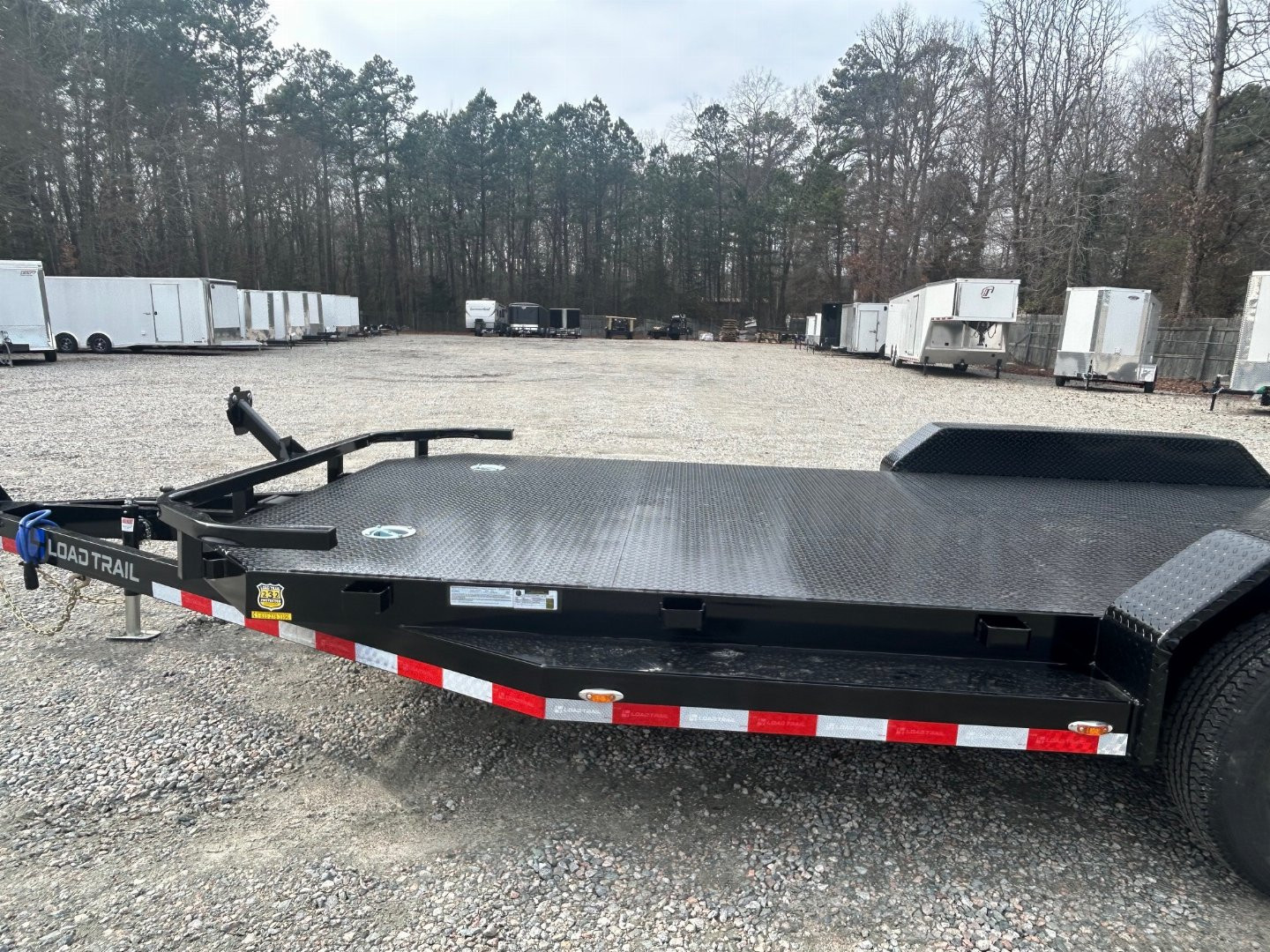 New 2025 Load Trail 18' 10K Car Hauler w/ Slide in Ramps
