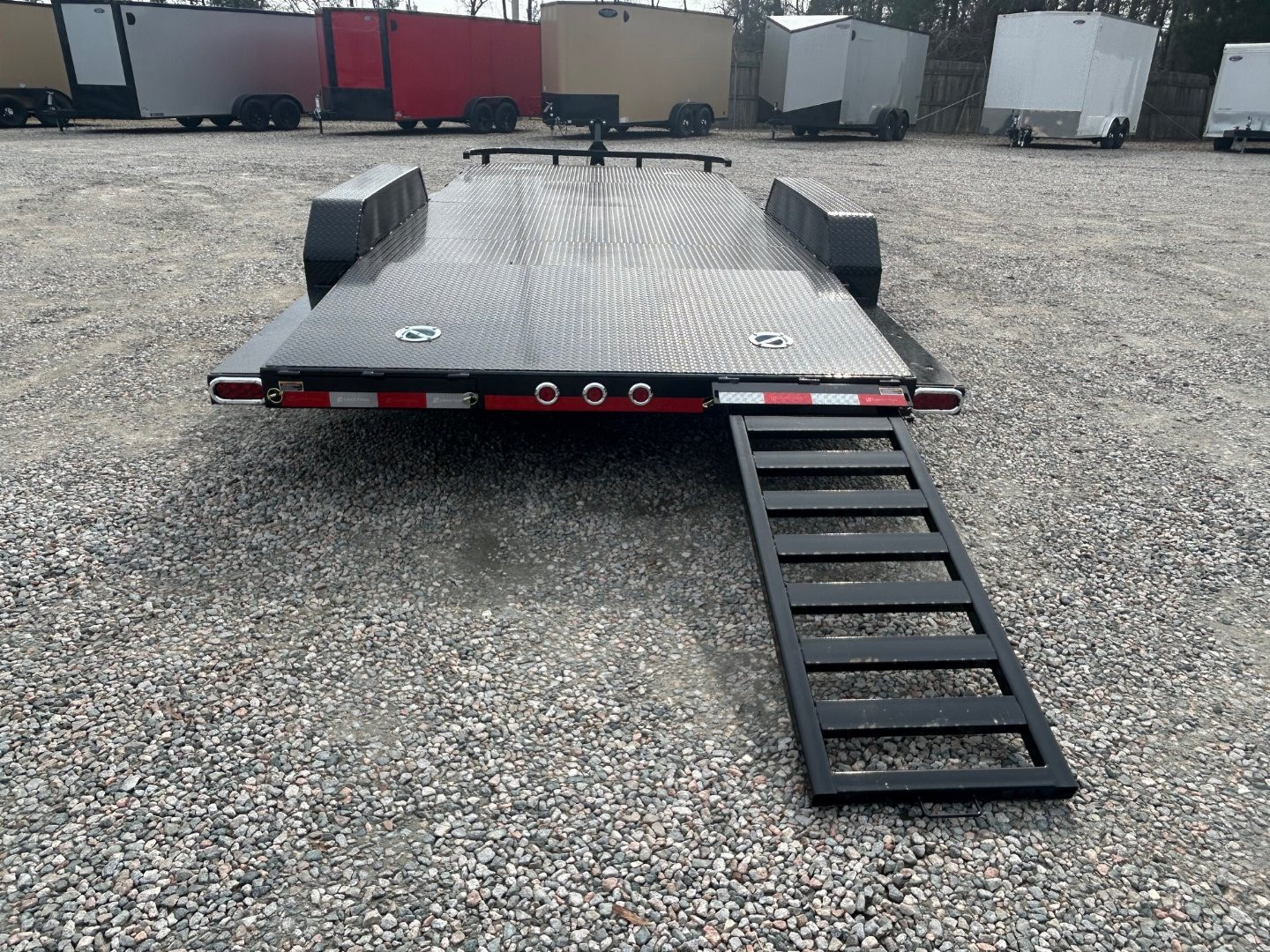 New 2025 Load Trail 18' 10K Car Hauler w/ Slide in Ramps