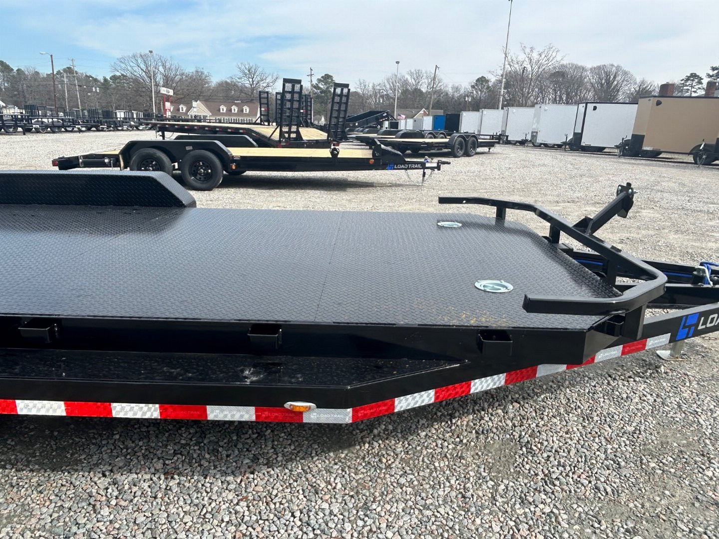 New 2025 Load Trail 18' 10K Car Hauler w/ Slide in Ramps