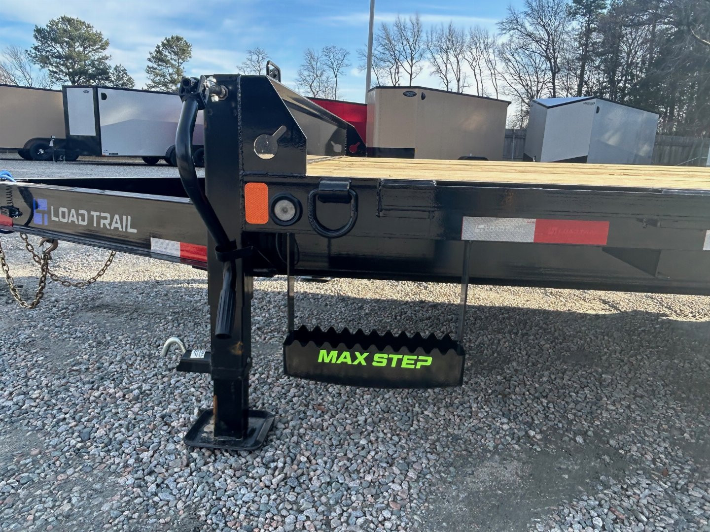 New 2025 Load Trail 24' 14K Deckover Trailer w/ Flip Over Ramps