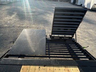 New 2025 Load Trail 24' 14K Deckover Trailer w/ Flip Over Ramps