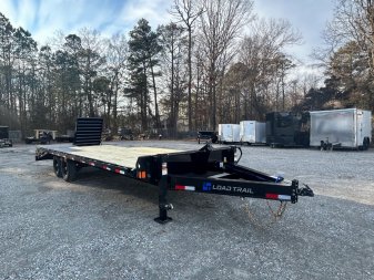 New 2025 Load Trail 24' 14K Deckover Trailer w/ Flip Over Ramps