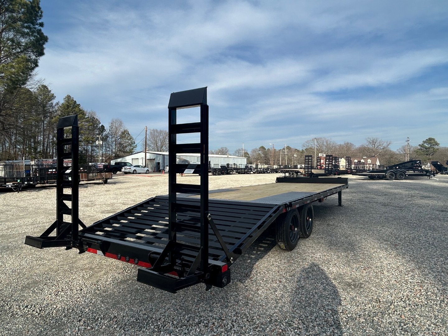 New 2025 Load Trail PS 26' 16K Deckover Trailer w/ Fold Up Ramps