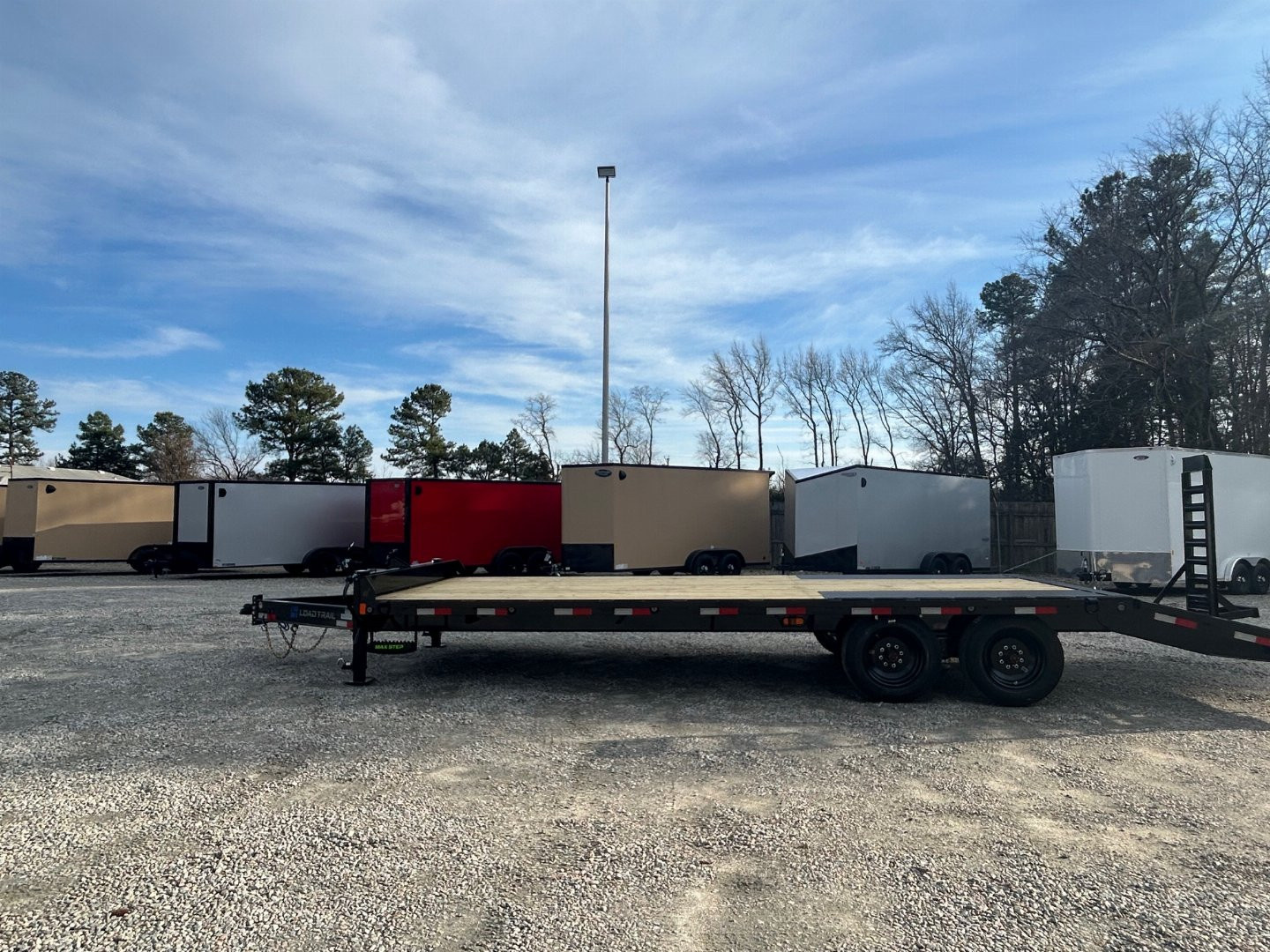 New 2025 Load Trail PS 26' 16K Deckover Trailer w/ Fold Up Ramps