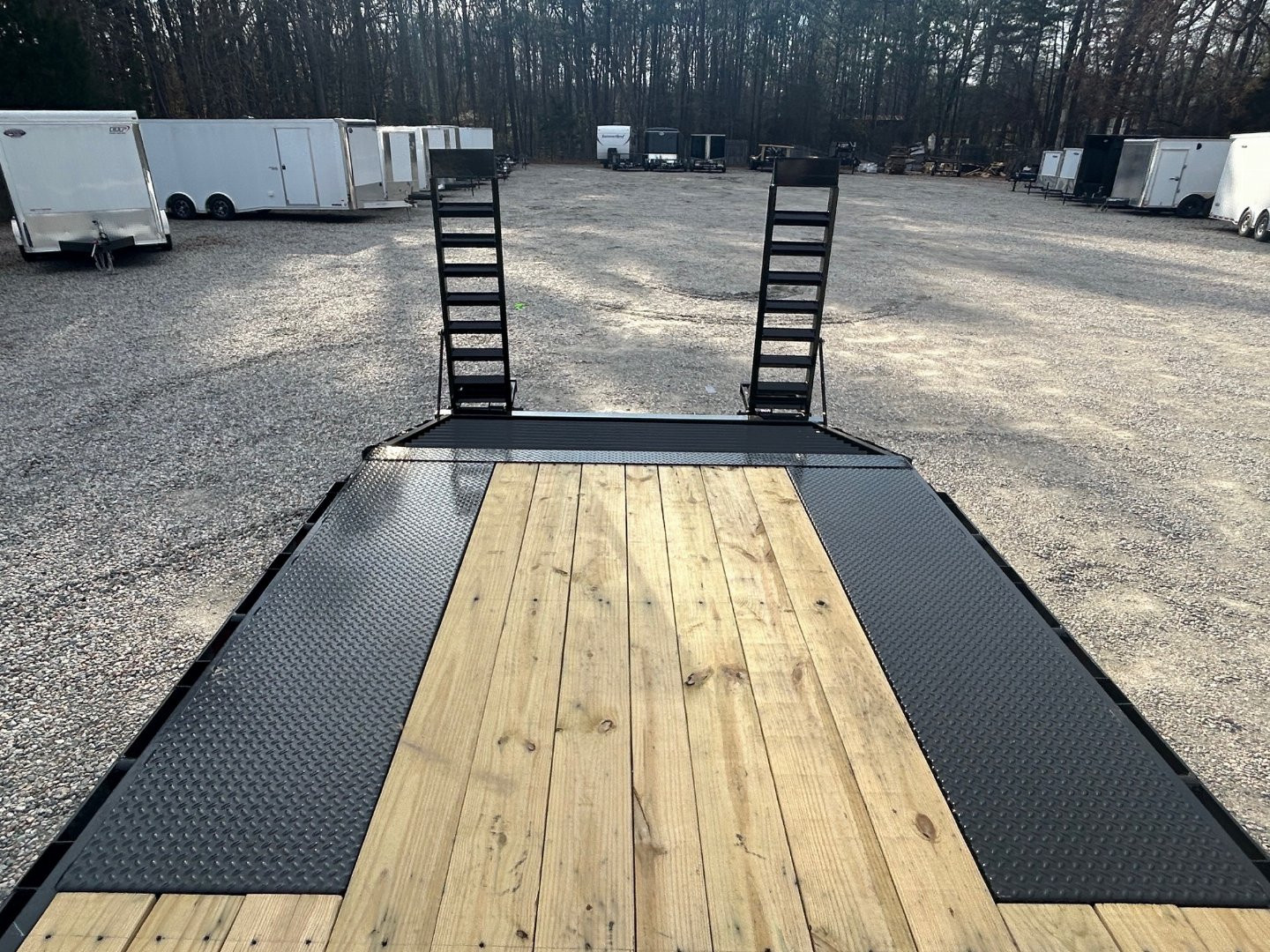 New 2025 Load Trail PS 26' 16K Deckover Trailer w/ Fold Up Ramps