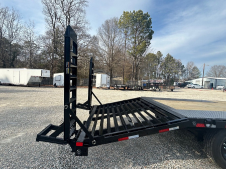 New 2025 Load Trail PS 26' 16K Deckover Trailer w/ Fold Up Ramps