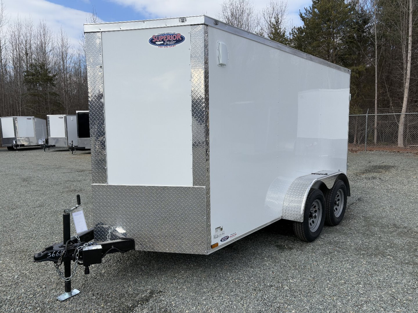 New 2025 ANVIL 6X12 7k Enclosed w/ Double Rear Doors & Poly-Core Exterior
