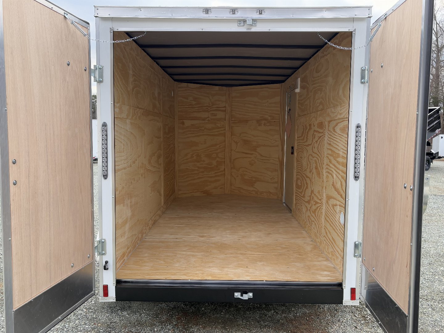 New 2025 ANVIL 6X12 7k Enclosed w/ Double Rear Doors & Poly-Core Exterior