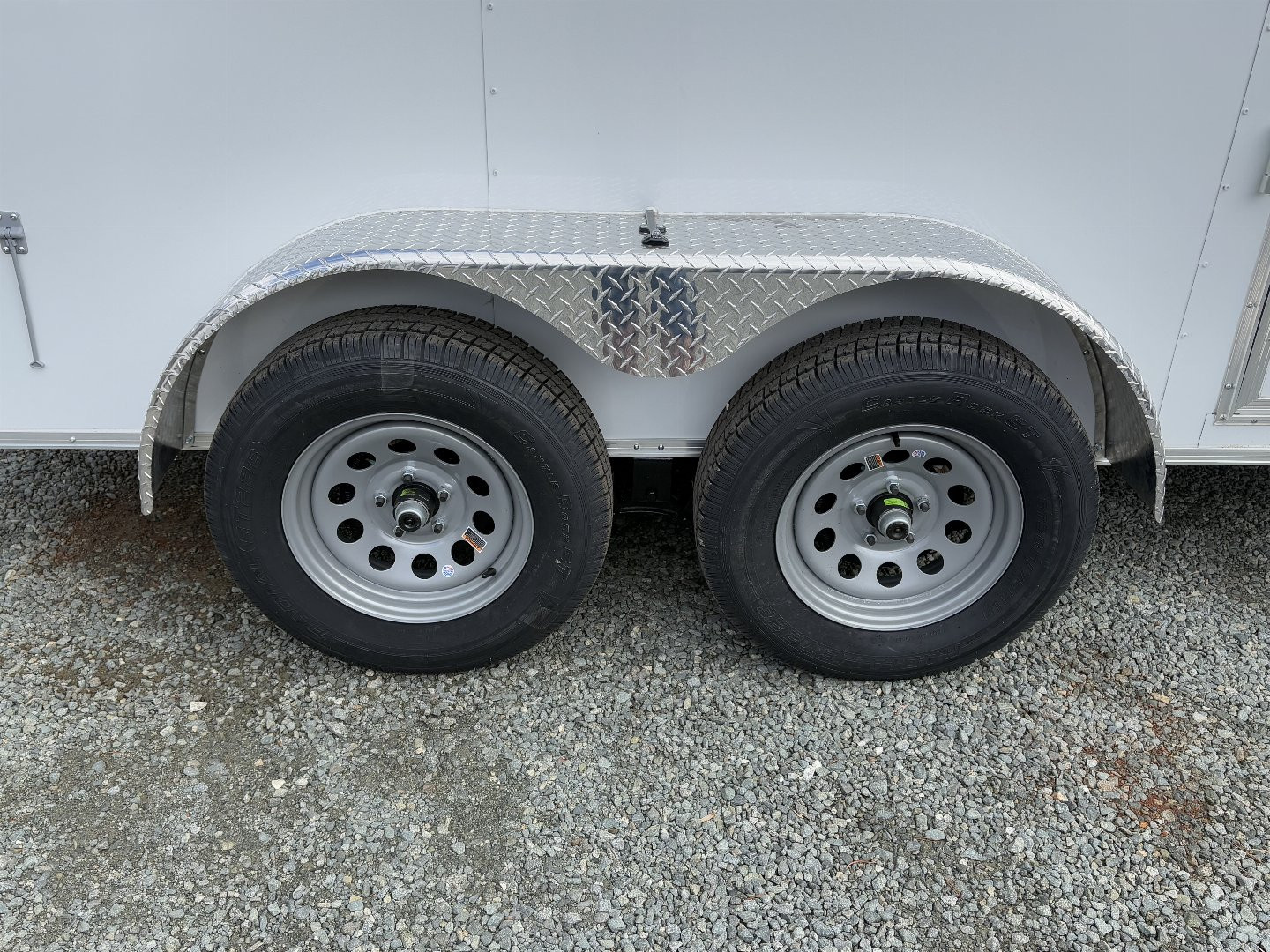 New 2025 ANVIL 6X12 7k Enclosed w/ Double Rear Doors & Poly-Core Exterior