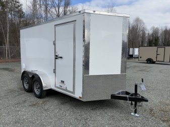 New 2025 ANVIL 6X12 7k Enclosed w/ Double Rear Doors & Poly-Core Exterior