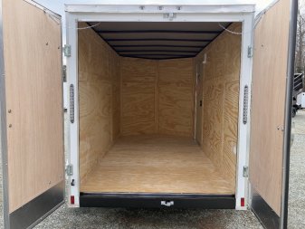 New 2025 ANVIL 6X12 7k Enclosed w/ Double Rear Doors & Poly-Core Exterior
