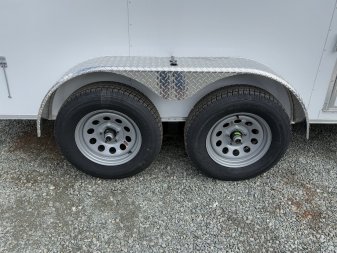 New 2025 ANVIL 6X12 7k Enclosed w/ Double Rear Doors & Poly-Core Exterior