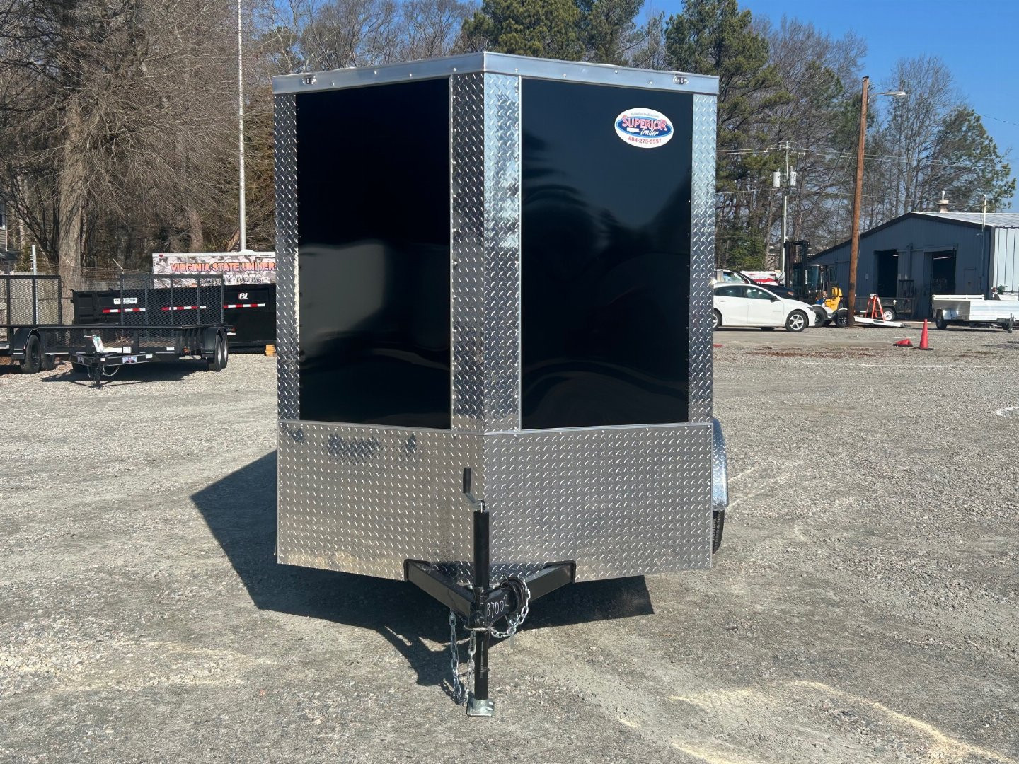 New 2025 ANVIL 6X10 Enclosed w/ Ramp, Side Door & Poly- Core Exterior