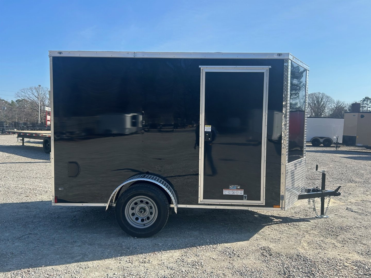 New 2025 ANVIL 6X10 Enclosed w/ Ramp, Side Door & Poly- Core Exterior