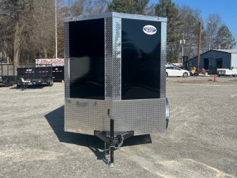 New 2025 ANVIL 6X10 Enclosed w/ Ramp, Side Door & Poly- Core Exterior