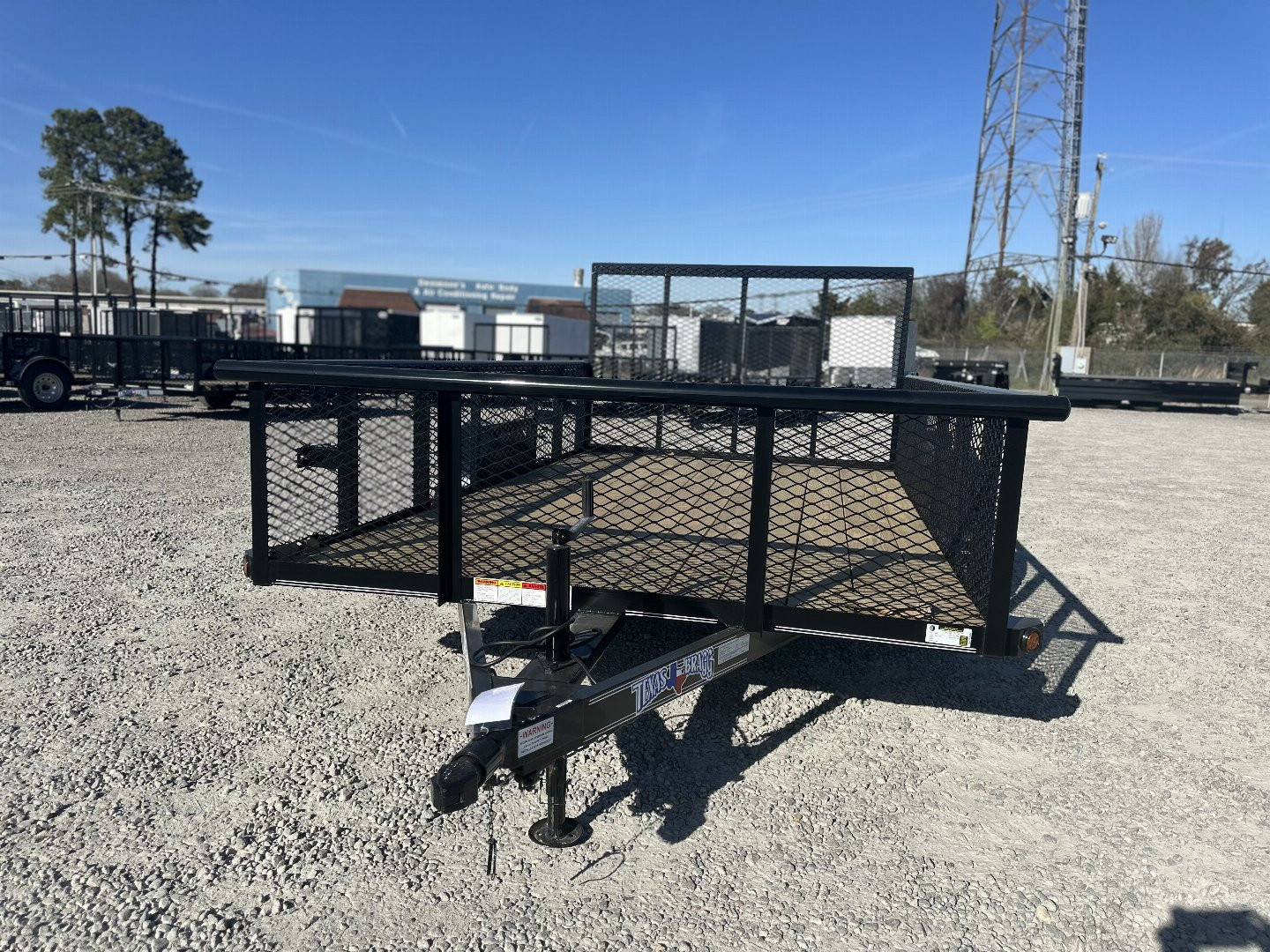 New 2025 TEXAS BRAGG TRAILERS 6x12P w/ 2ft Expanded Sides and Gate Utility Trailer