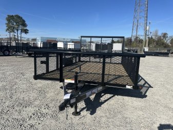 New 2025 TEXAS BRAGG TRAILERS 6x12P w/ 2ft Expanded Sides and Gate Utility Trailer
