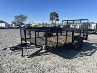 New 2025 TEXAS BRAGG TRAILERS 6x12P w/ 2ft Expanded Sides and Gate Utility Trailer